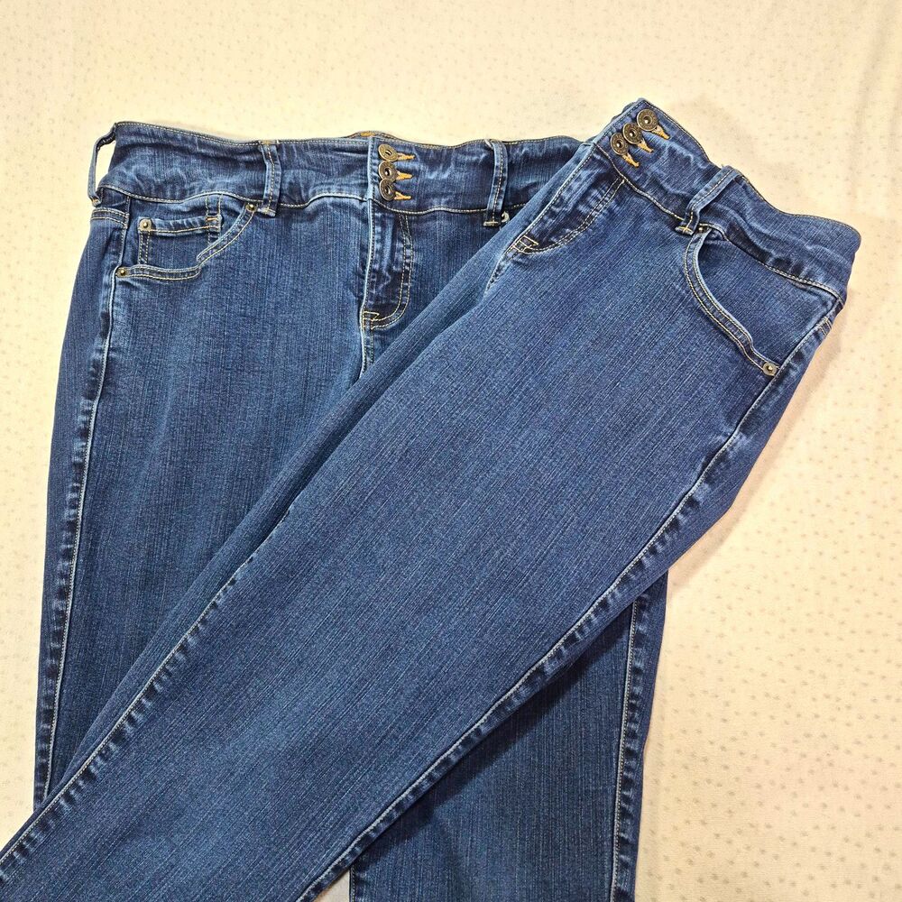 Lot of 2 Torrid Premium Jegging Jeans Womens Size 16T Skinny Blue Denim Stretch